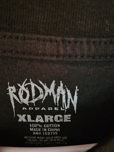Rodman Apparel TRIBAL HEAD ALL-OVER-PRINT TEE Sz Xl - Picture 5 of 6