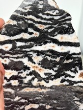 Zebra stone aka Zebra Marble end Slab Cabbing Lapidary Carving Reiki Chakra Utah
