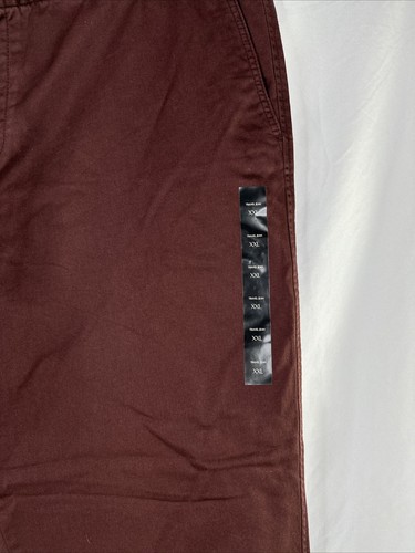 Nuevo Jogger de Viaje Banana Republic Para Hombres Talla XXL Borgoña Calce Cónico Relajado - Imagen 6 de 18
