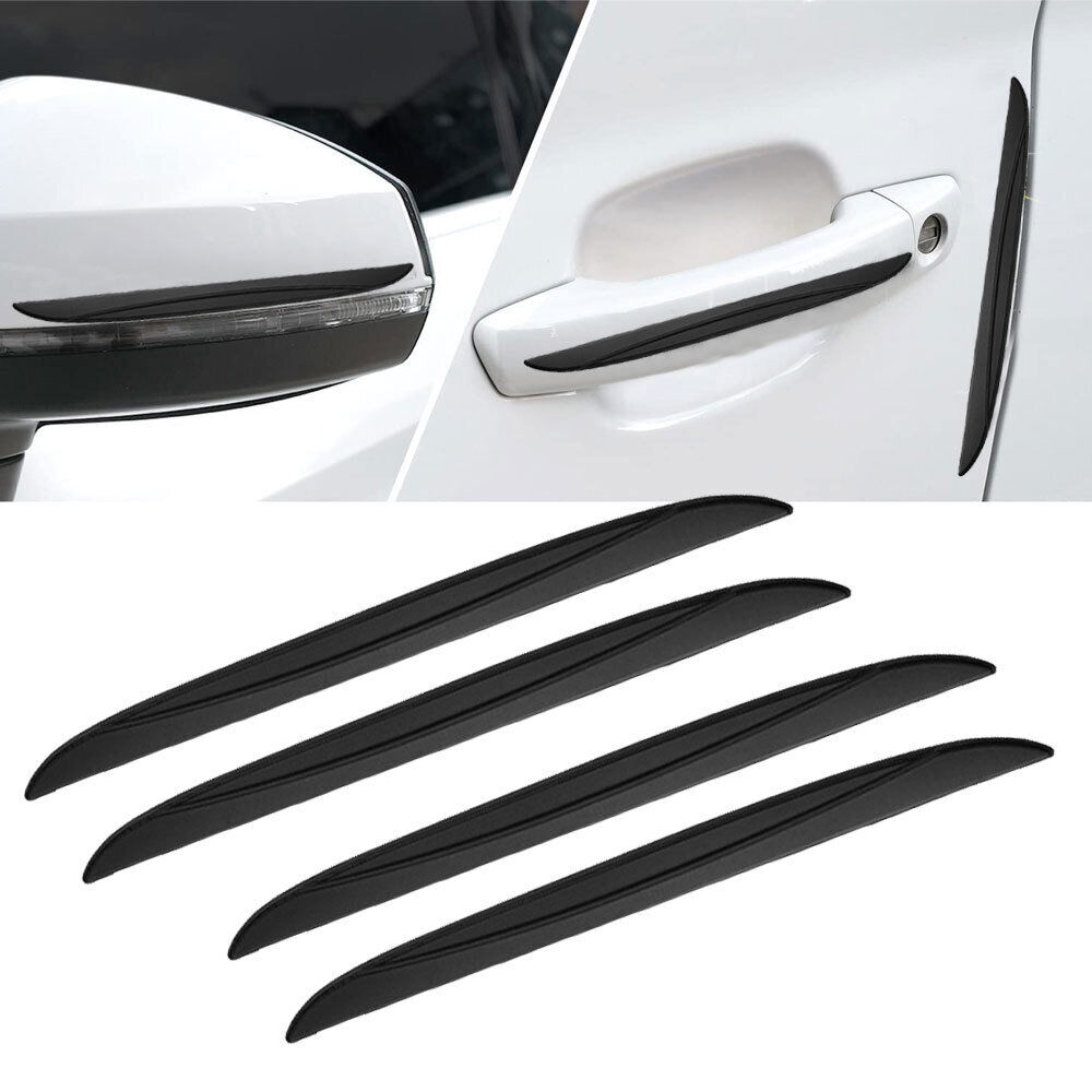 4pcs Car Door Bumper Guard Edge Scratch Protector Strips Sticker Car  Accessories