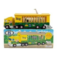 2001 Sunoco Safari Shuttle Semi Truck Light Sound w/ Animals 8th Series NIB