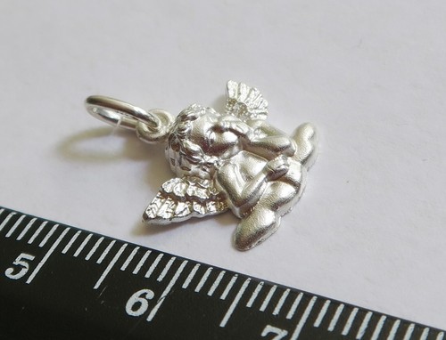 925 ECHT SILBER *** Kleiner Engel Schutzengel Anhänger 19 mm - Bild 8 von 9