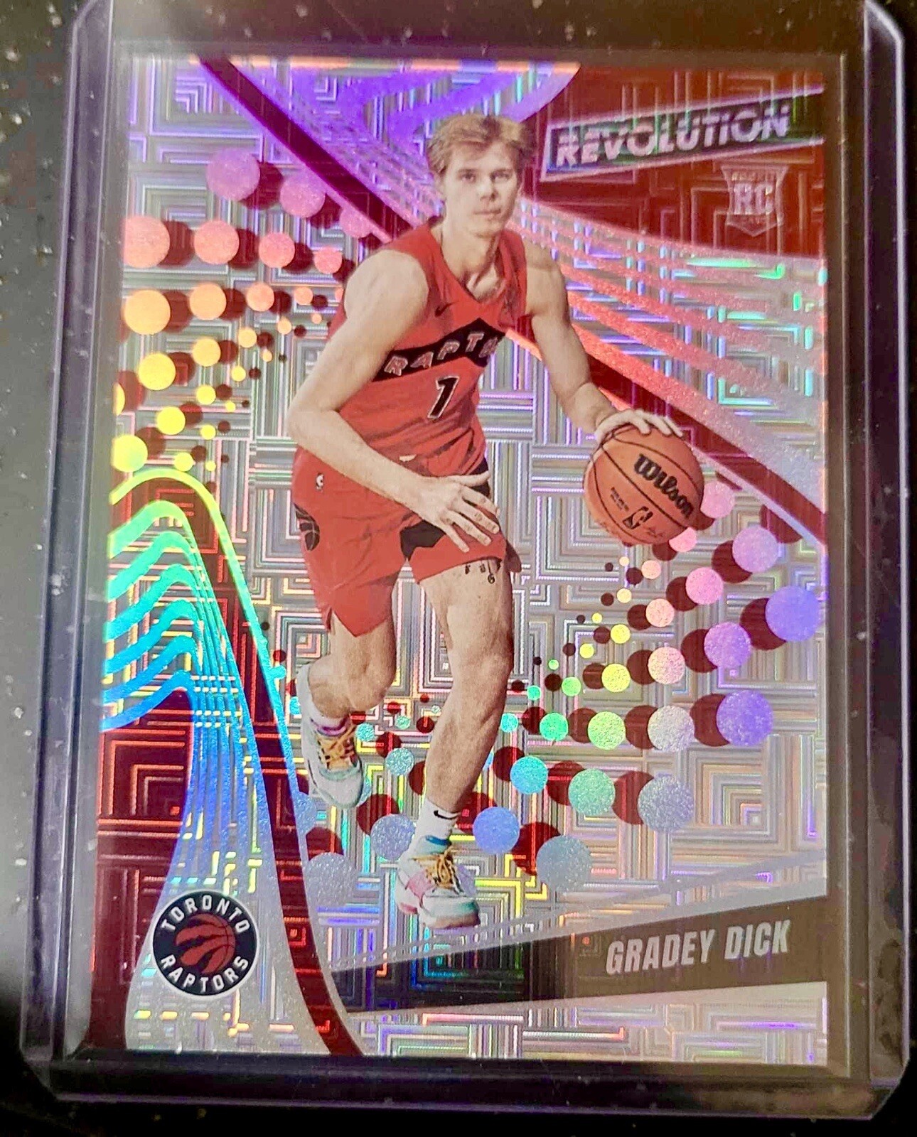 2023-24 Panini Revolution - Rookies levels#110 Gradey Dick (RC) SSP 25/35