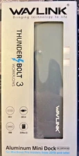 Wavlink Thunderbolt 3 Workflows Aluminum Mini Dock with HDMI WL-UHP3405M D