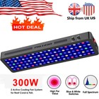 Dimmable 300W Aquarium Light Full Spectrum Coral Reef Fish Tank Led Planted Lamp
