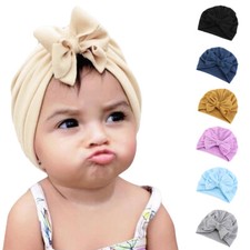 baby turban bow hat