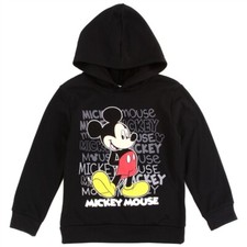 MICKEY MOUSE Boys 4-7 Fleece Pullover Hooded Sweatshirt
