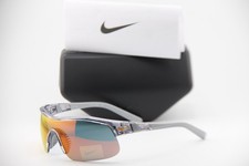 NEW NIKE SHOW X1 DX6520 066 CLEAR GRAY AUTHENTIC FRAMES SUNGLASSES 58-18