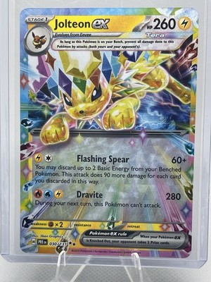 Pokemon SV: Prismatic Evolutions Jolteon ex #030/131