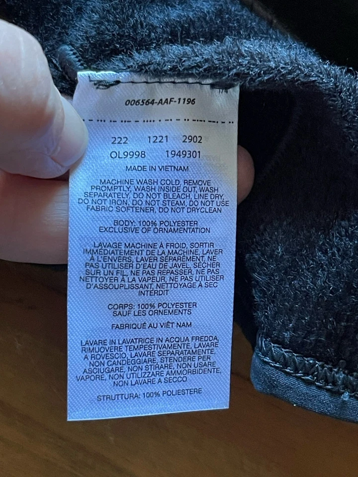 Camisa Mountain Hardwear Para Mujer Grande Wicked Tech Manga Larga Negra Capa Base Foto 4 de 4