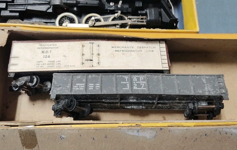 Gilbert American Flyer Tru-model Train Set MODEL HO 140 5 Cars | eBay