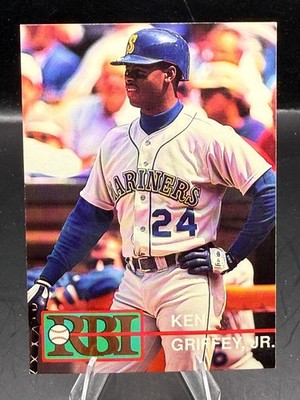Ken Griffey Jr. 1992 RBI Magazine Cactus League #C7 Seattle Mariners