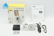 Nikon COOLPIX S6900 Compact Digital Camera White with Original Box Good