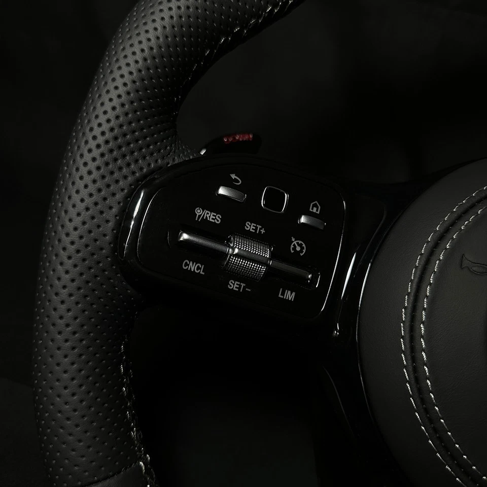 Mercedes AMG Lenkrad NEU - graue Akzente - ohne Codieren - Bild 4 von 4