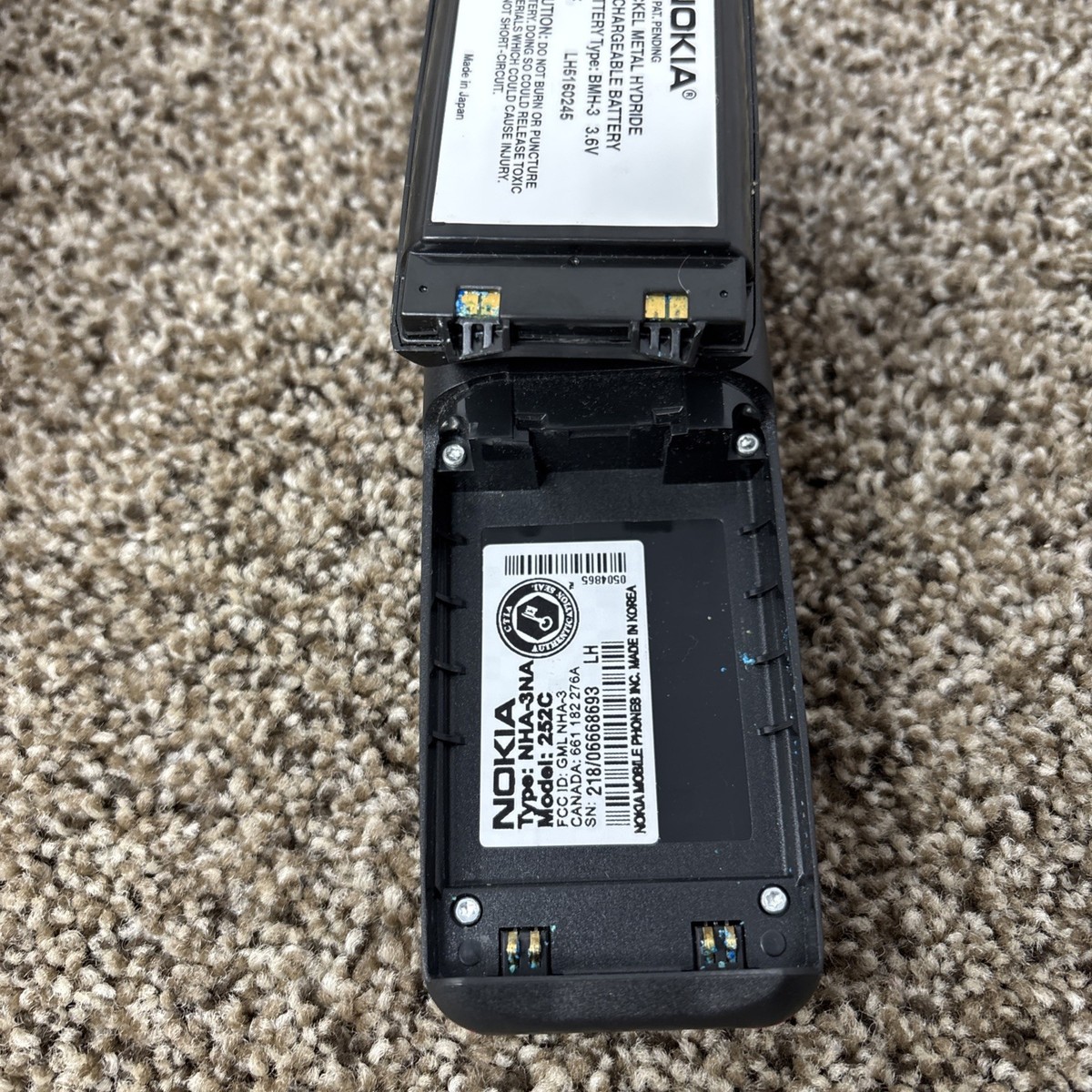 Nokia 252C For Collectors Rare Not Tested RED