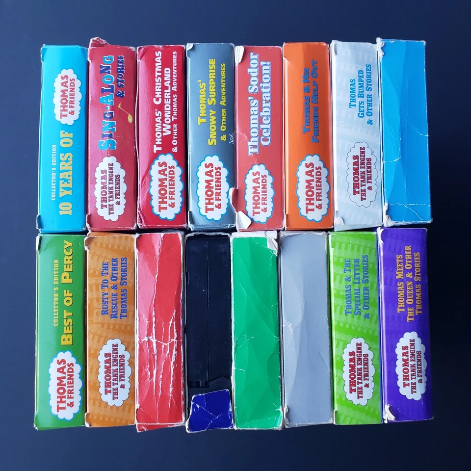 16x Thomas Tank Engine VHS Ringo Starr George Carlin Rare James Learns A Lesson - Image 3 of 4