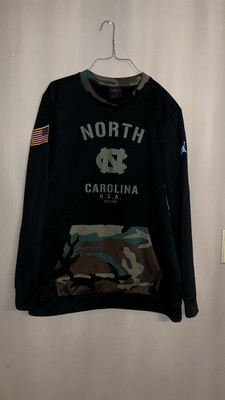 Nike UNC Tarheels Military Men's M Jordan Sweatshirt   CAMO shirt 