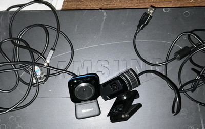 NexiGo N930AF w/ Microphone Full HD & Microsoft LifeCam VX-5000 Webcams Lot