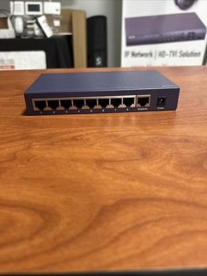 Amcrest 9-Port PoE+ Desktop Switch