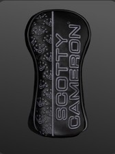 Scotty Cameron Titleist British Open Scotty Crown Leather Black Driver Headcover