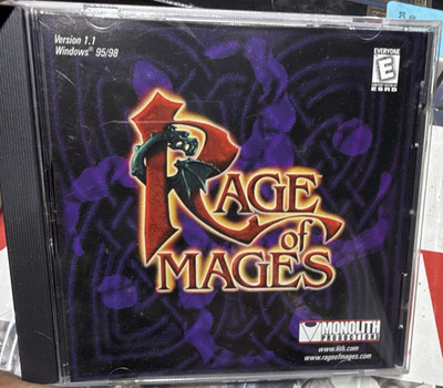 Monolith Productions Rage of Mages (PC) Role Playing Version 1.1 E 1998