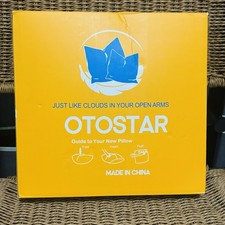 Otostar Pillow Insert Down/Feather Throw Pillow White Insert 16X16 Cotton Cover