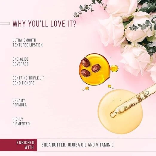 Lotus Makeup Lipstick Lily NM02 (Matte) - Image 3 of 4