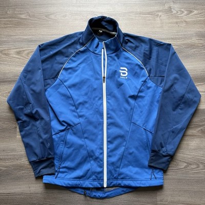 Bjorn Daehlie Ridge Jacket Blue Two Tone Men's Size Medium
