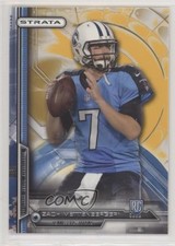 2014 Topps Strata Rookie Gold Zach Mettenberger #119 7l6