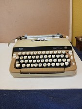 Smith Corona Sterling Portable Manual Typewriter Vintage 1973 Hardcase With Key thumbnail