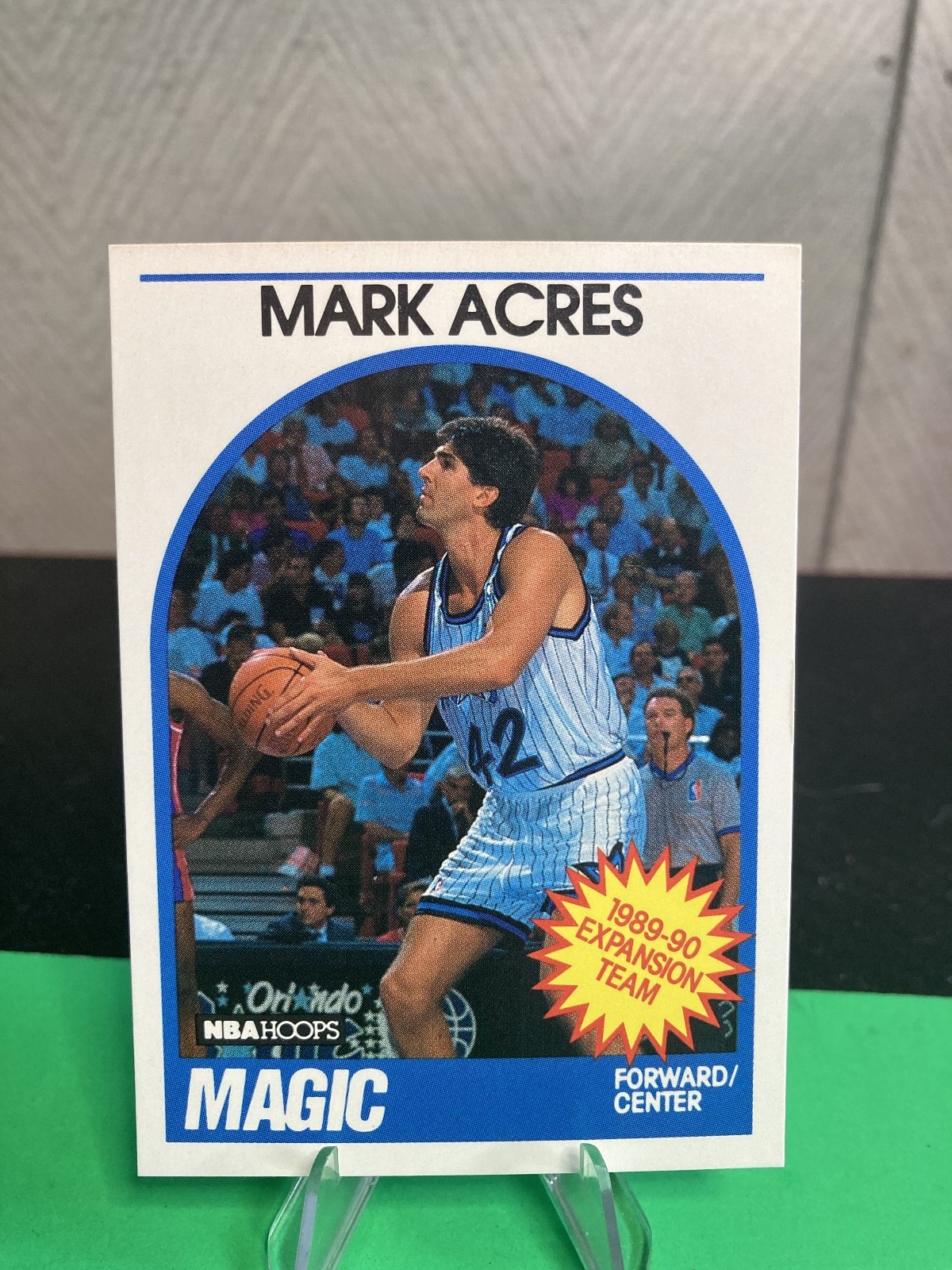1989-90 NBA Hoops Mark Acres #307 Magic