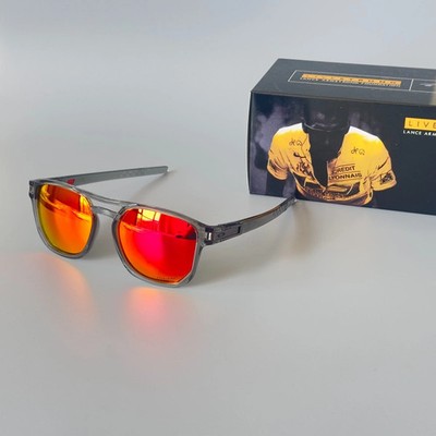Oakley Latch Beta OO9436 Prizm Ruby Polarized Gray Sunglasses w/ Box USA