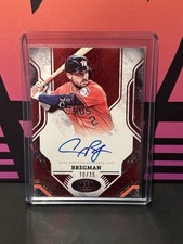 2025 Topps Tier One Prime Performers Alex Bregman #PPA-AB Red 10/15 On Card Auto