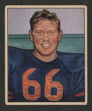 1950 Bowman #28 Clyde Bulldog Turner :: HOF Chicago Bears   ~ EX