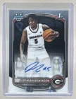 Jeremiah Wilkinson 2025 Bowman Chrome #CPA-JW Auto 1st Prospect