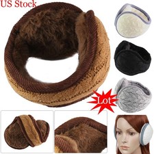 1-3pack Fluffy Ear Muffs Warmer Men Women Adjustable Ear Warmer Soft Winter Head