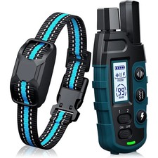 TQT Dog Shock Collar - 3300Ft Dog Training Collar with Remote for 5-120lbs