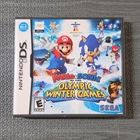 Mario & Sonic at the Olympic Winter Games (Nintendo DS) CIB Tested