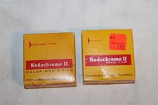 Kodak Kodachrome II Double 8mm Vintage Color Film Expired Sealed Original Boxes