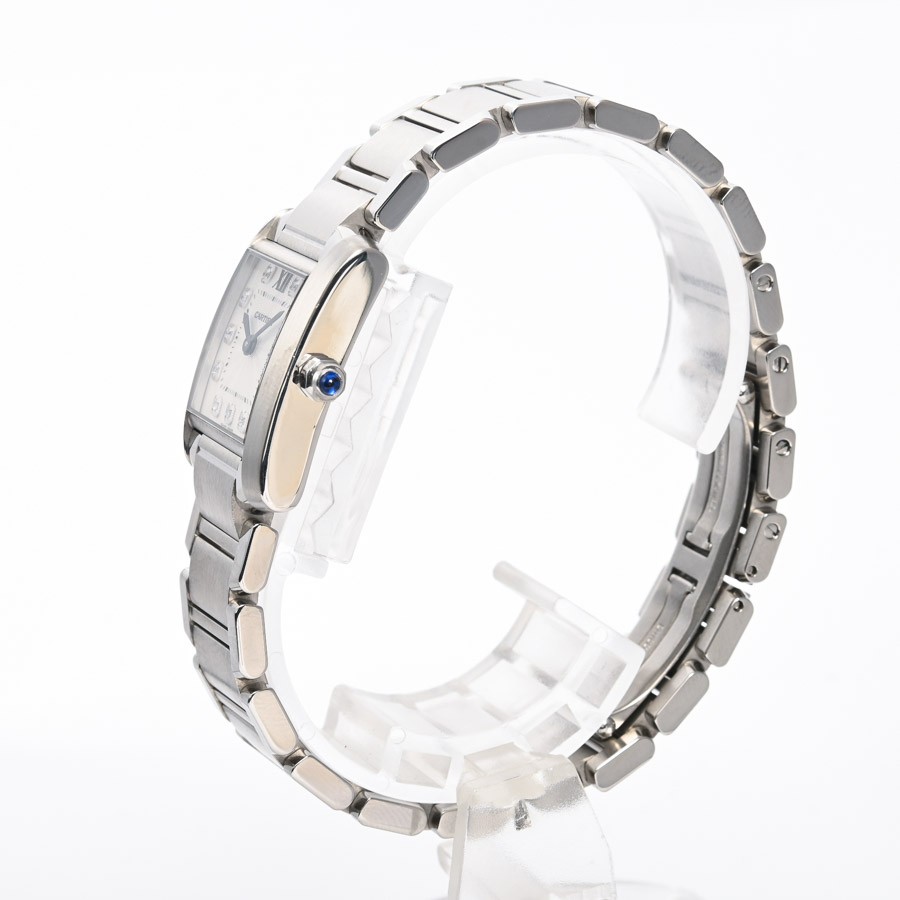 CARTIER Tank francaise SM WE110006 Watches / white quartz Women image 2