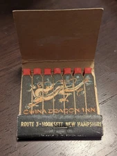 MATCHBOOK - CHINA DRAGON INN - HOOKSETT, NH  - FEATURE - UNSTRUCK!