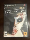 Manhunt Sony PlayStation 2 2003 Complete in Box Rockstar Games Tested