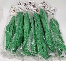 Lot of 7 Emerald Green Jumbo Loopy Chenille Blue Jay Super Tex Craft Designer