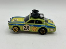 Aurora AFX G-Plus Ford Escort Rally HO Slot Car 28 - TESTED RUNS