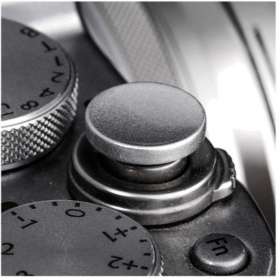 Soft Shutter Release Button 2 Pack/Silver for M9 M10