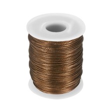 Metallic Cord 1.5mm 109 Yards Metallic Ornament String Coffee