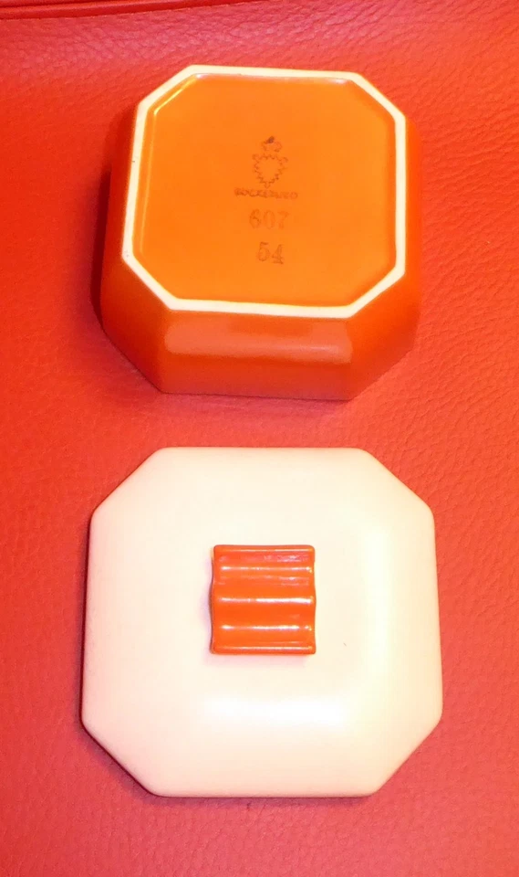 !!!! ART DECO BÜCKEBURG SCHÖNE KLEINE DOSE KERAMIK !!!! - Bild 3 von 3