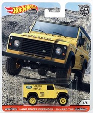 Hot Wheels Land Rover Defender 110 Hard Top Car Culture - GJP86 NRFP Yellow