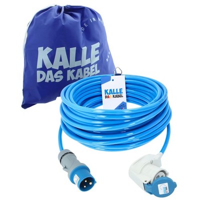 CEE Camping Verlängerung H07BQ-F 3G 2,5 mm 1,5-50 m Winkelkupplung Womo Markt