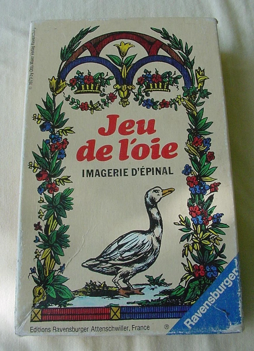Jeu Ancien Le Renard Et Les Oies / Marelle - Fernand Nathan - Plateau Carton